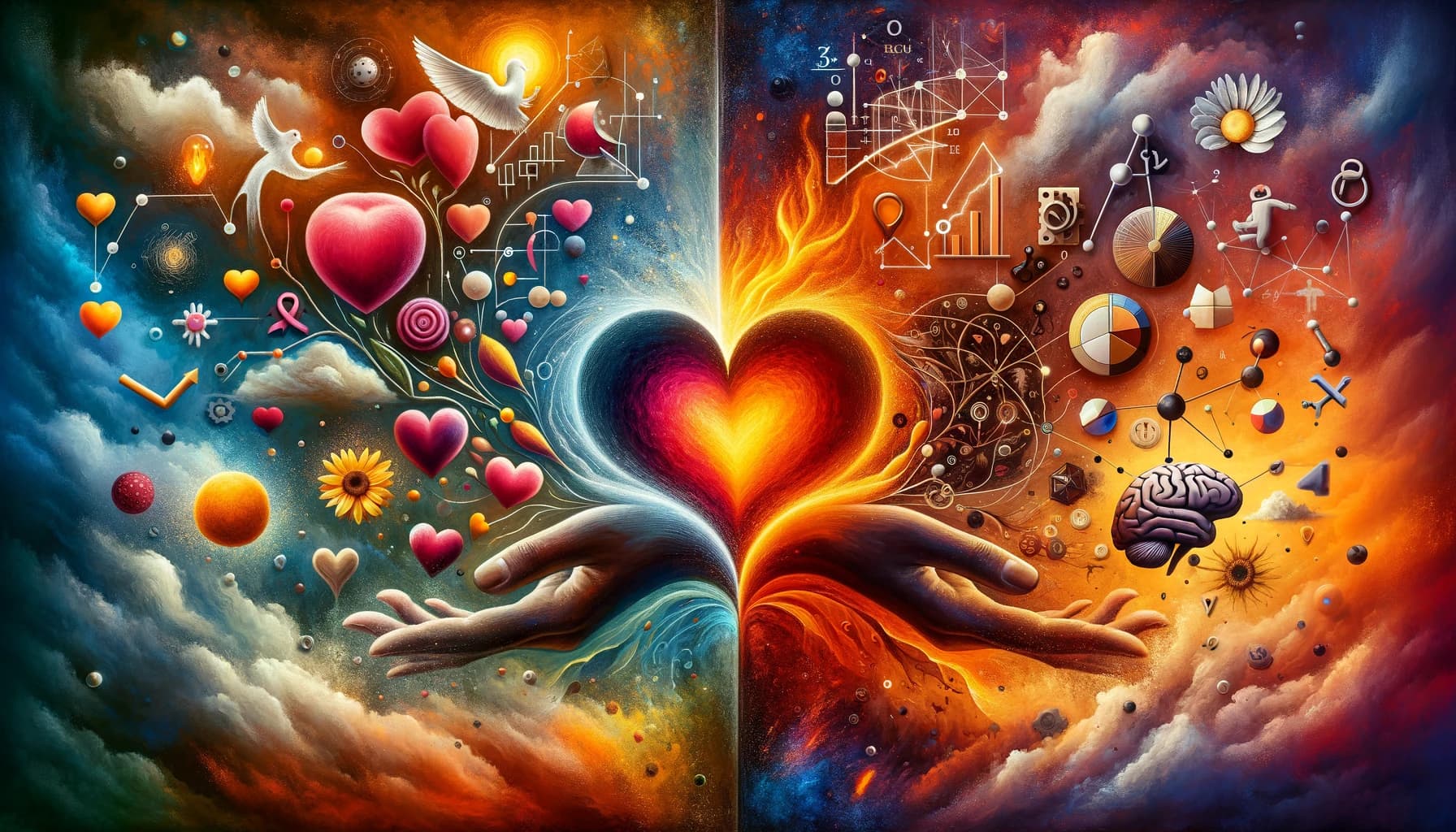 Cinta, Logika, dan Semua Hal di Antara: Sejalan atau Bertentangan?