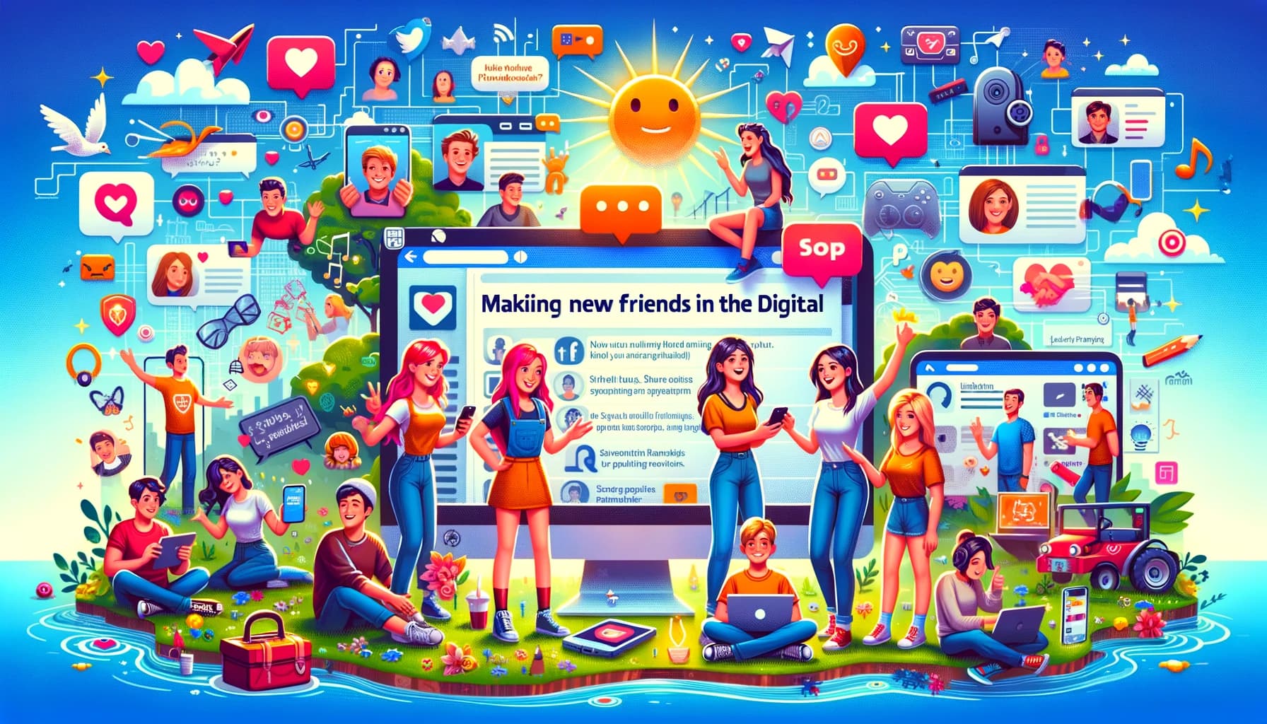 Bikin Temen Baru di Dunia Maya: Tips Jalin Pertemanan Lewat Internet