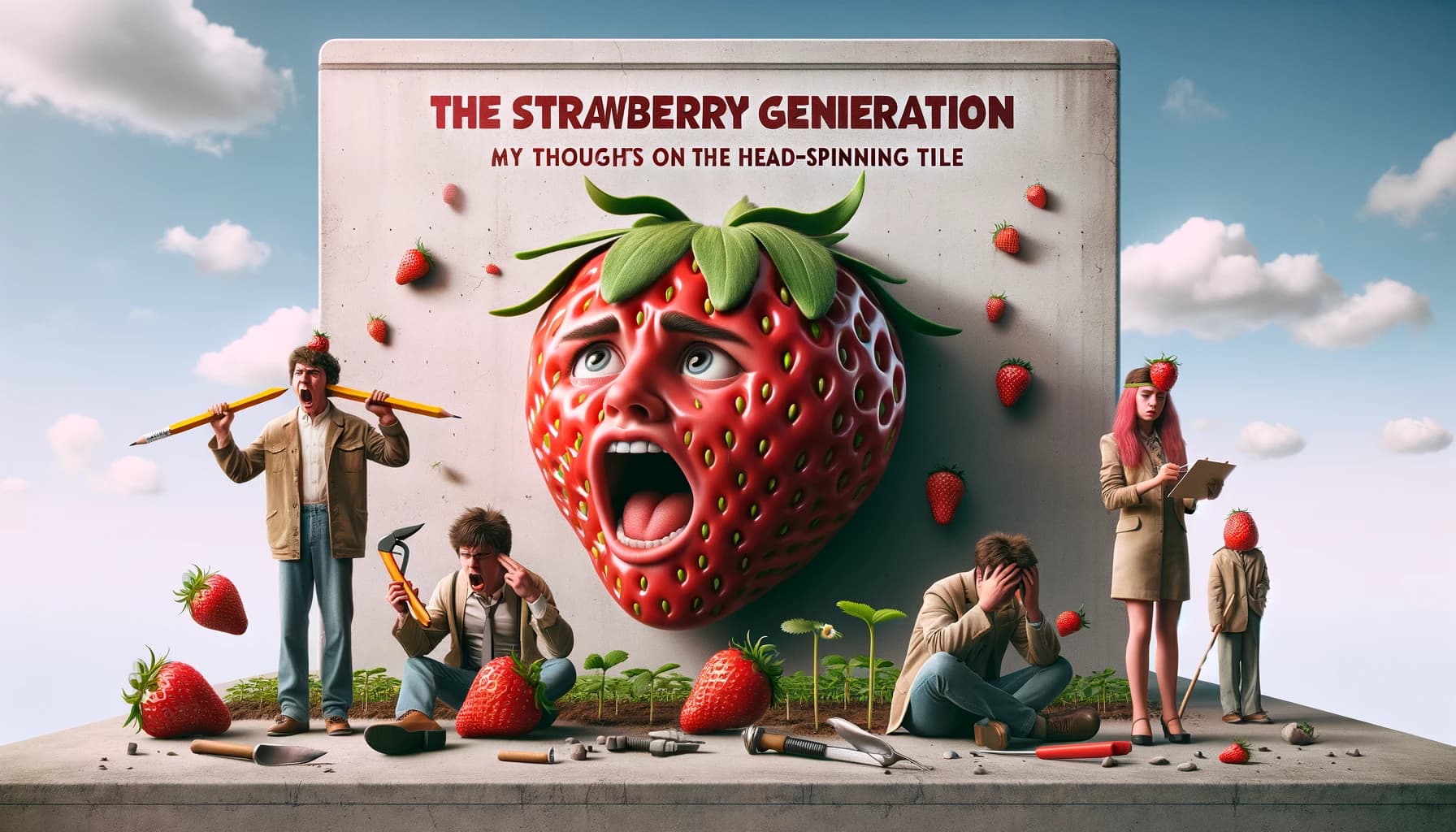 Generasi Stroberi: Gimana Pendapat Gue Tentang Gelar yang Bikin Kepala Klenger