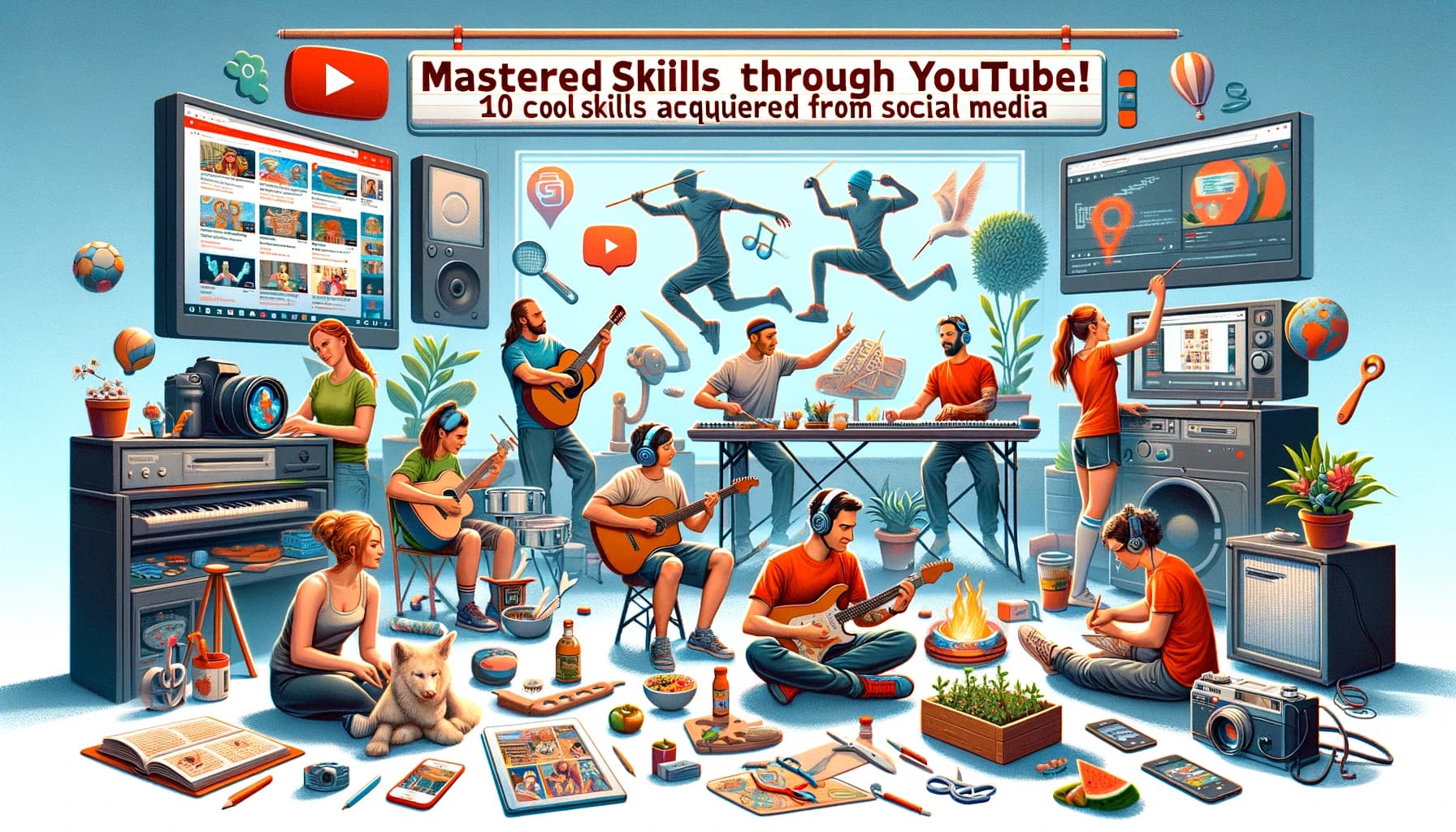 Jagoan Berkat YouTube! 10 Ketrampilan Keren dari Media Sosial