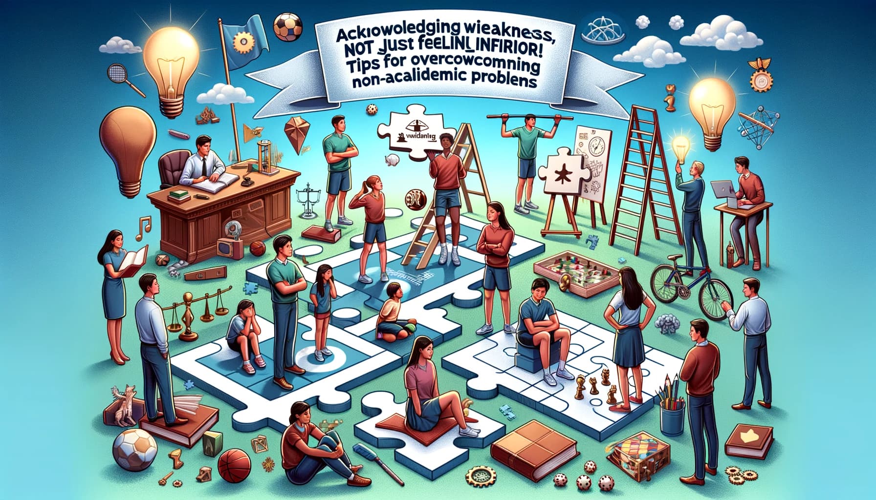 Ngakuin Kelemahan, Ngga Sekedar Minder! Tips Buat Ngatasin Masalah Non Akademik