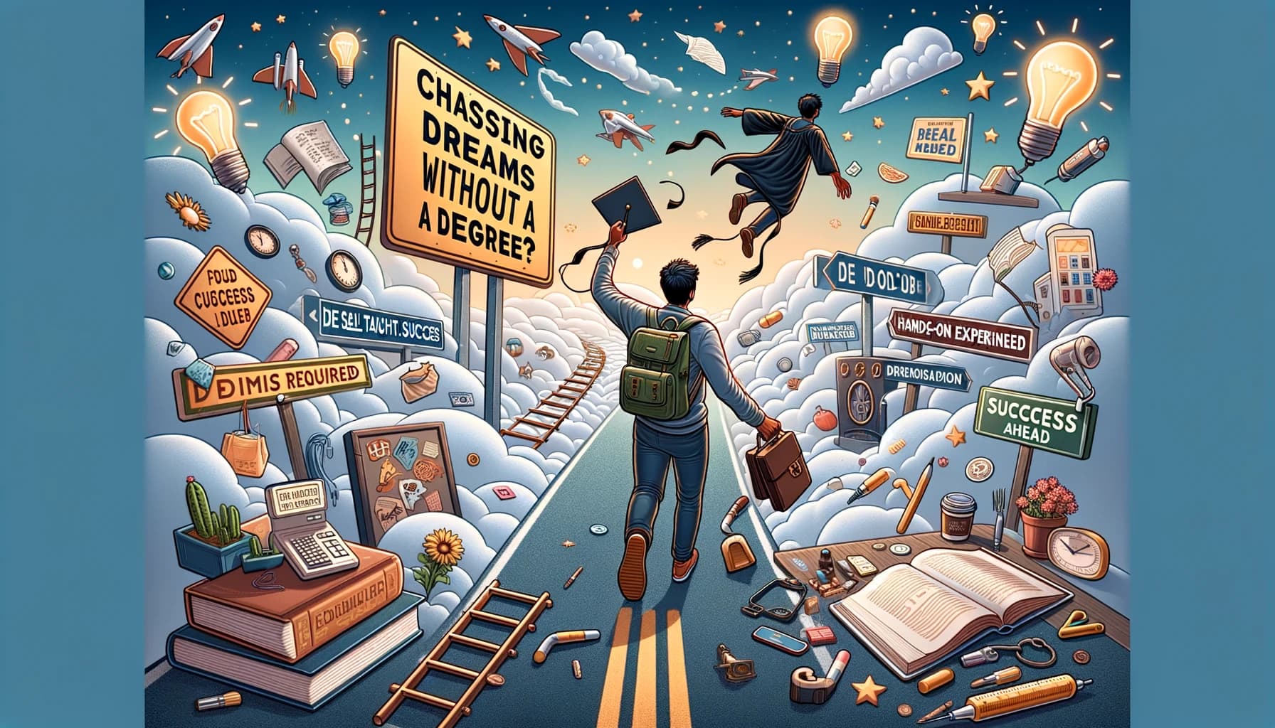 Ngejar Mimpi Tanpa Ijazah? Bisa Banget, Bro!