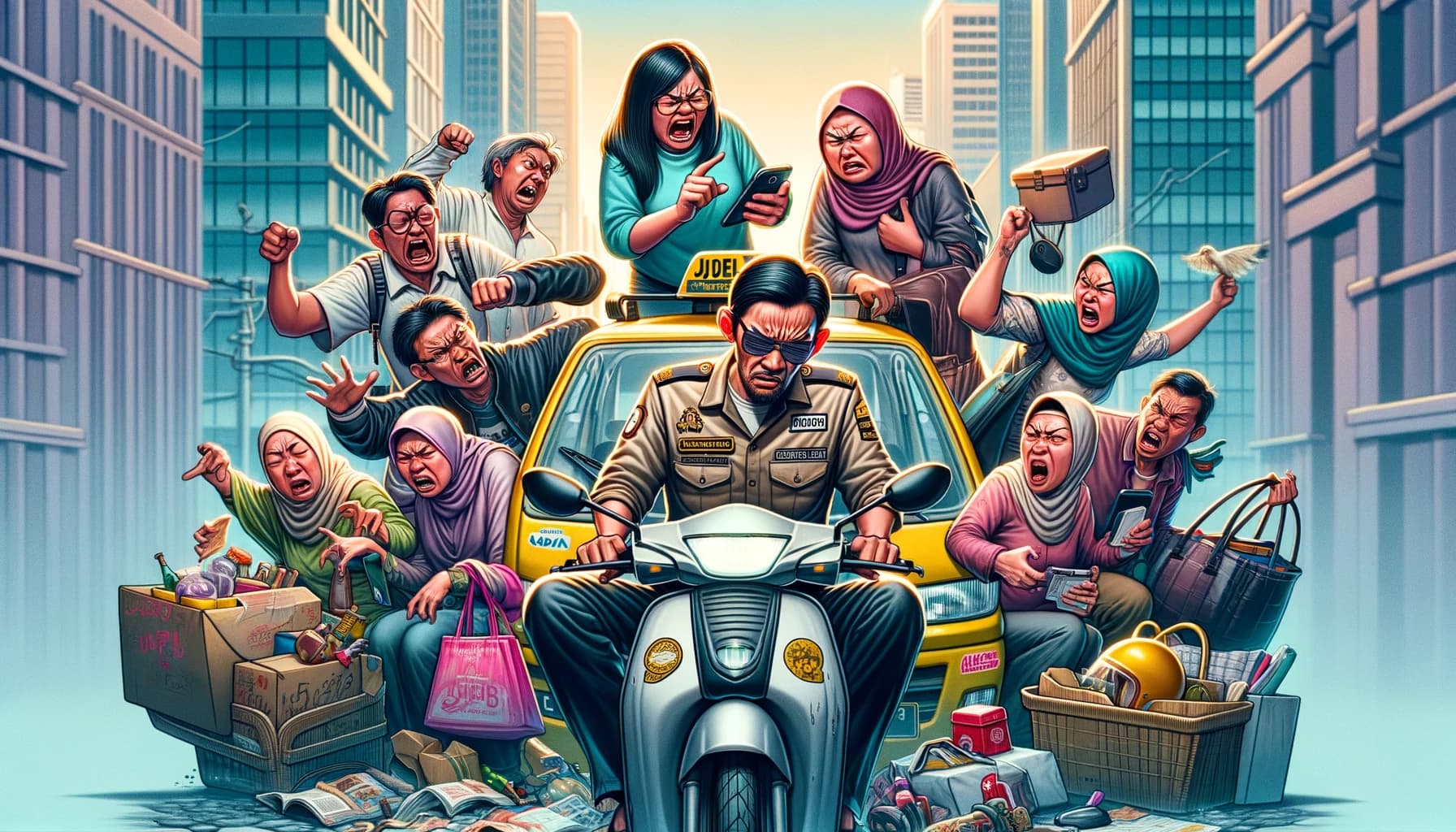 Hidup Jadi Ojol: Pusing Banget Sama Penumpang Kaya Gini!