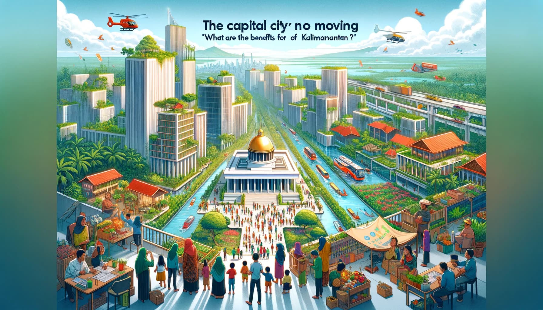 Ibukota Dipindah ke Kalimantan: Apa Manfaatnya Buat Warga Kalimantan?