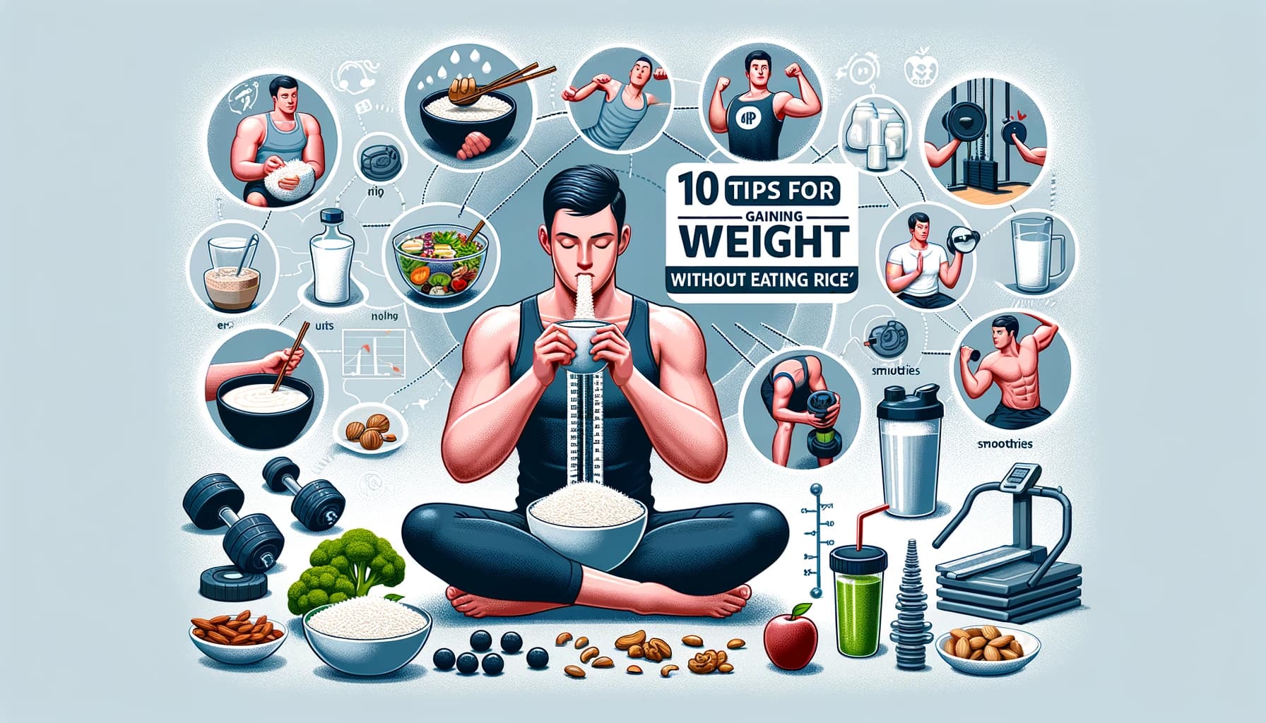 10 Tips Menambah Berat Badan Tanpa Makan Nasi