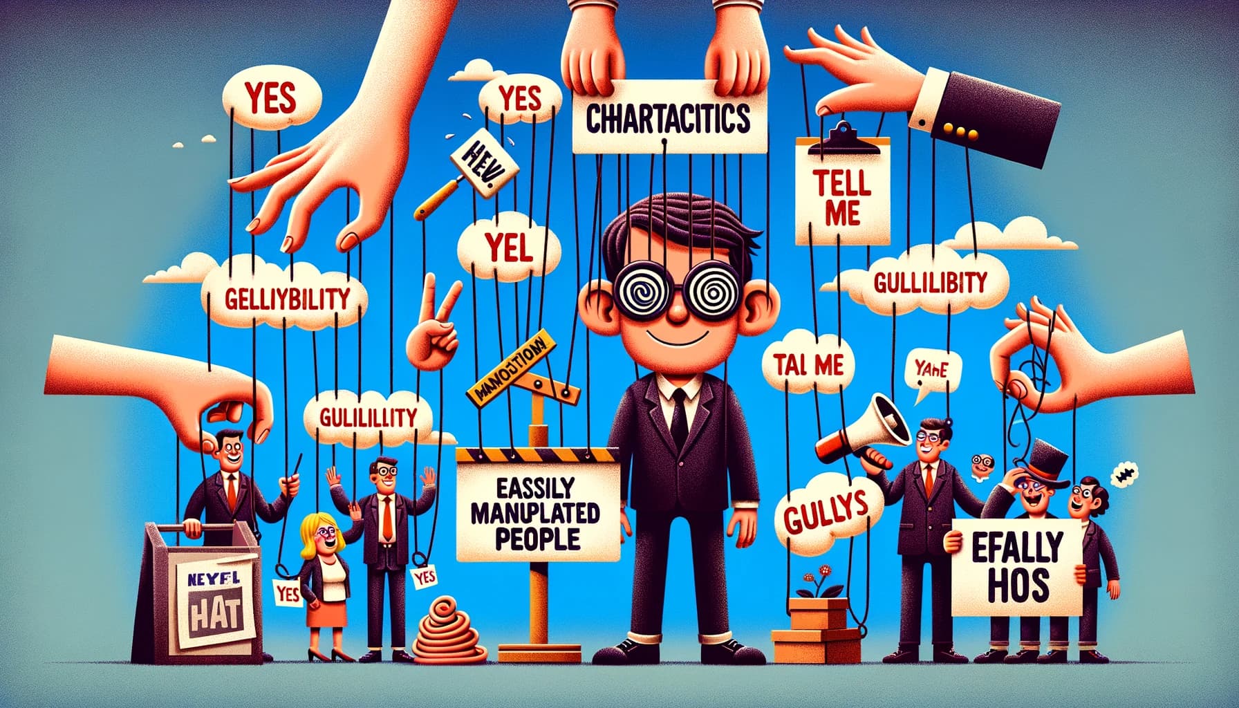 Karakteristik Orang yang Gampang Di-manipulasi