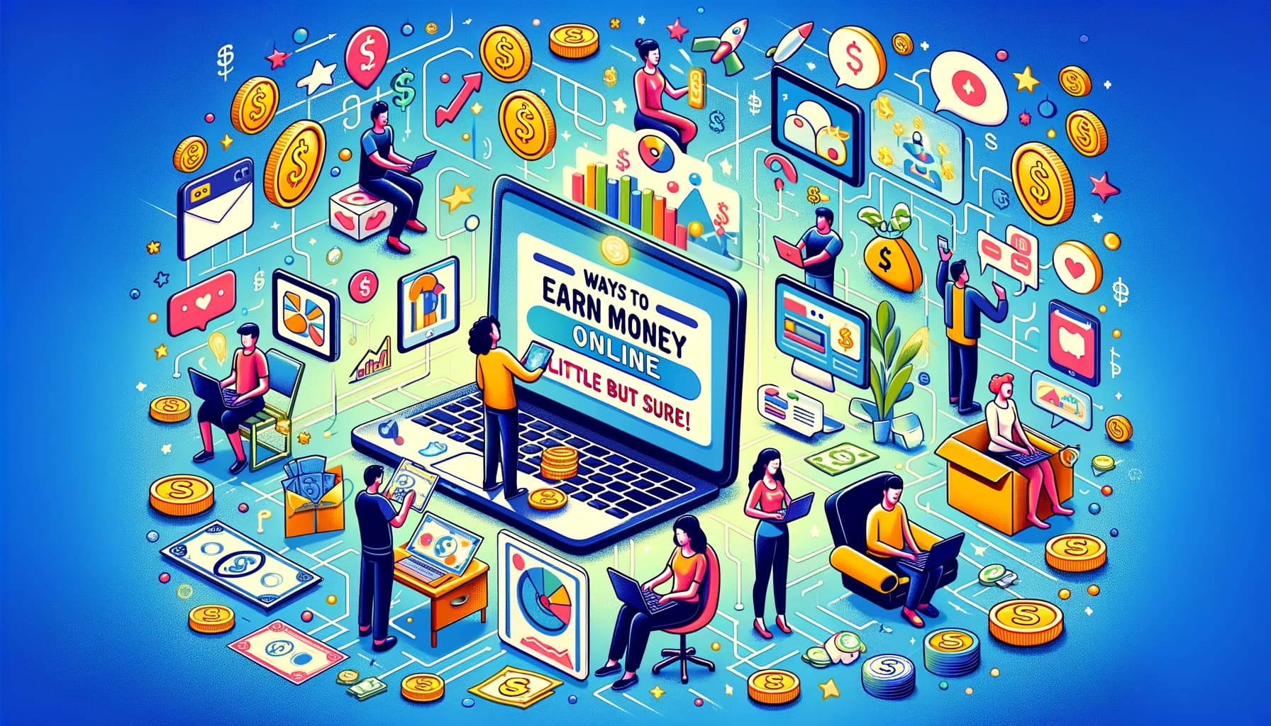 Cara Nambah Duit Lewat Internet, Sedikit tapi Jelas!