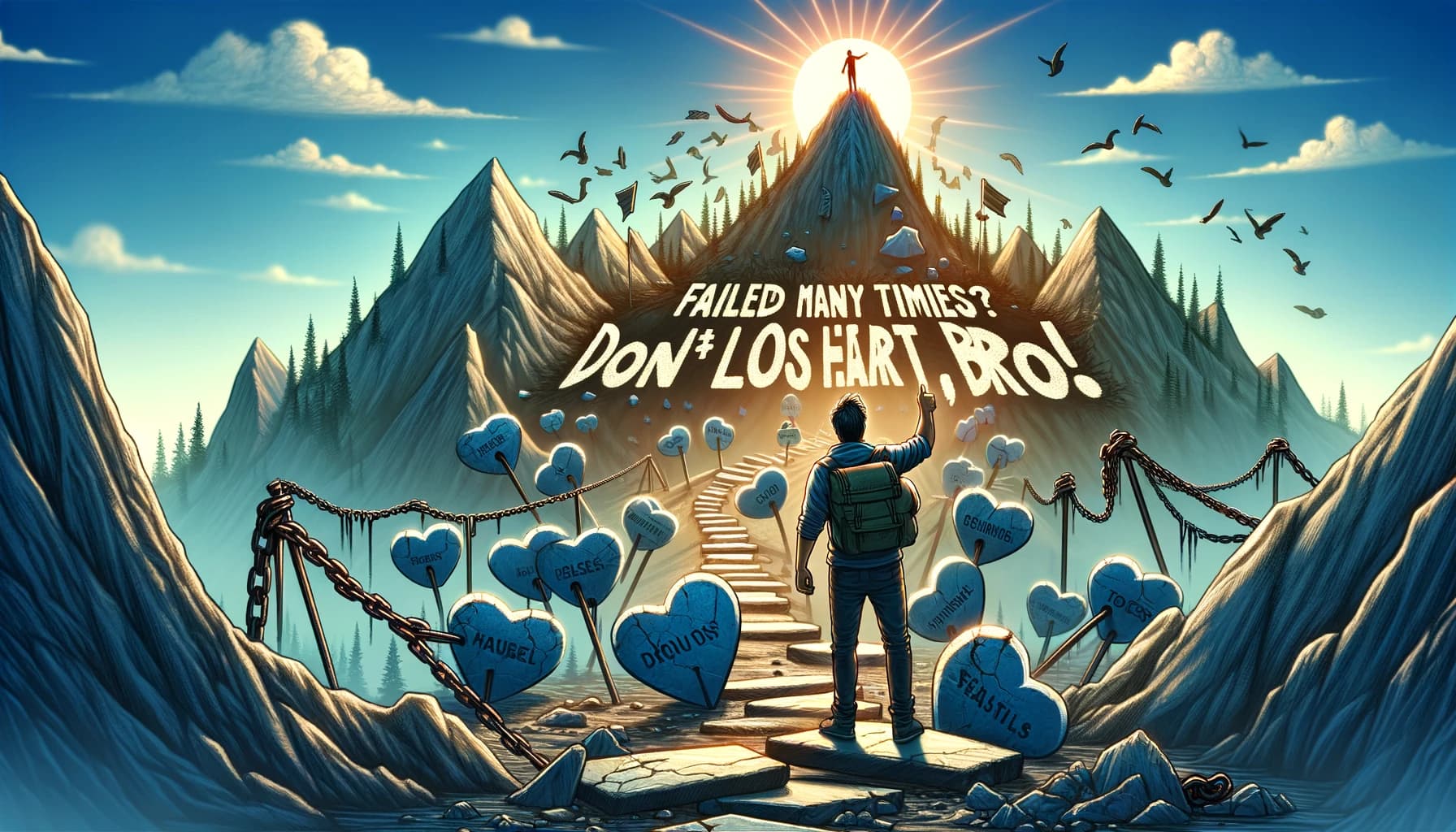 Gagal Berkali-Kali? Jangan Patah Semangat, Bro!