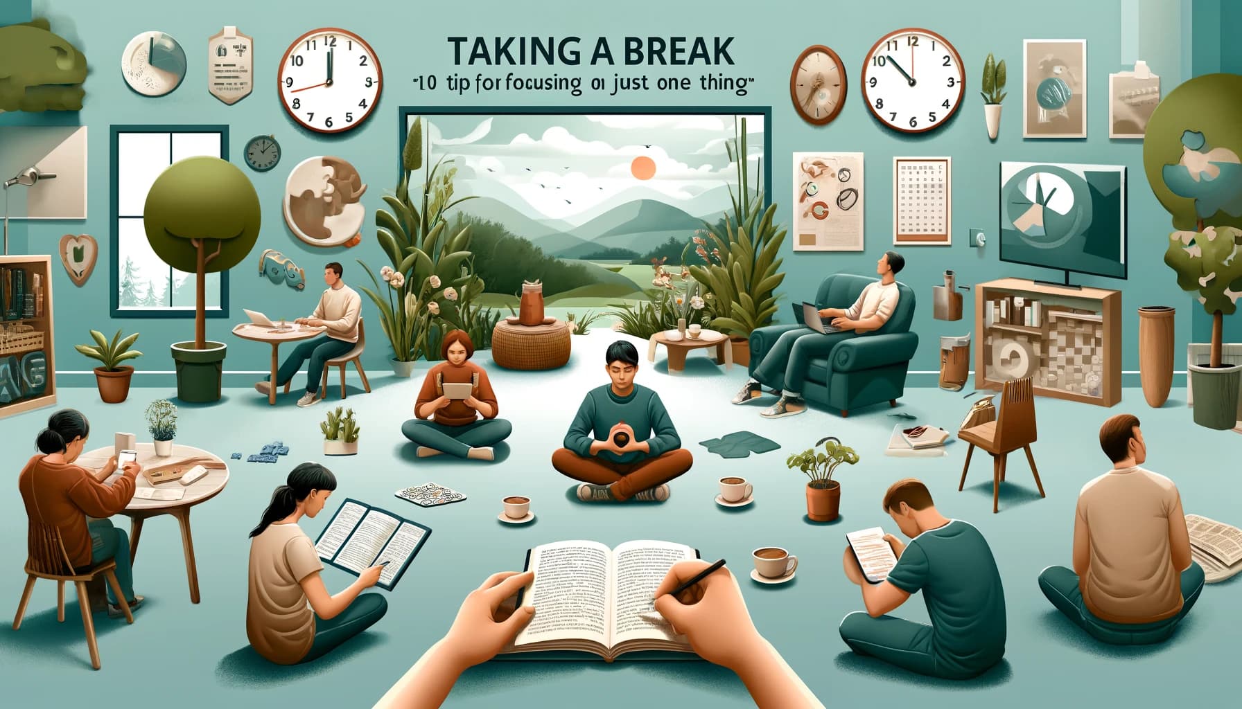 Nge-Break: 10 Tips Buat Fokus di Satu Hal Aja