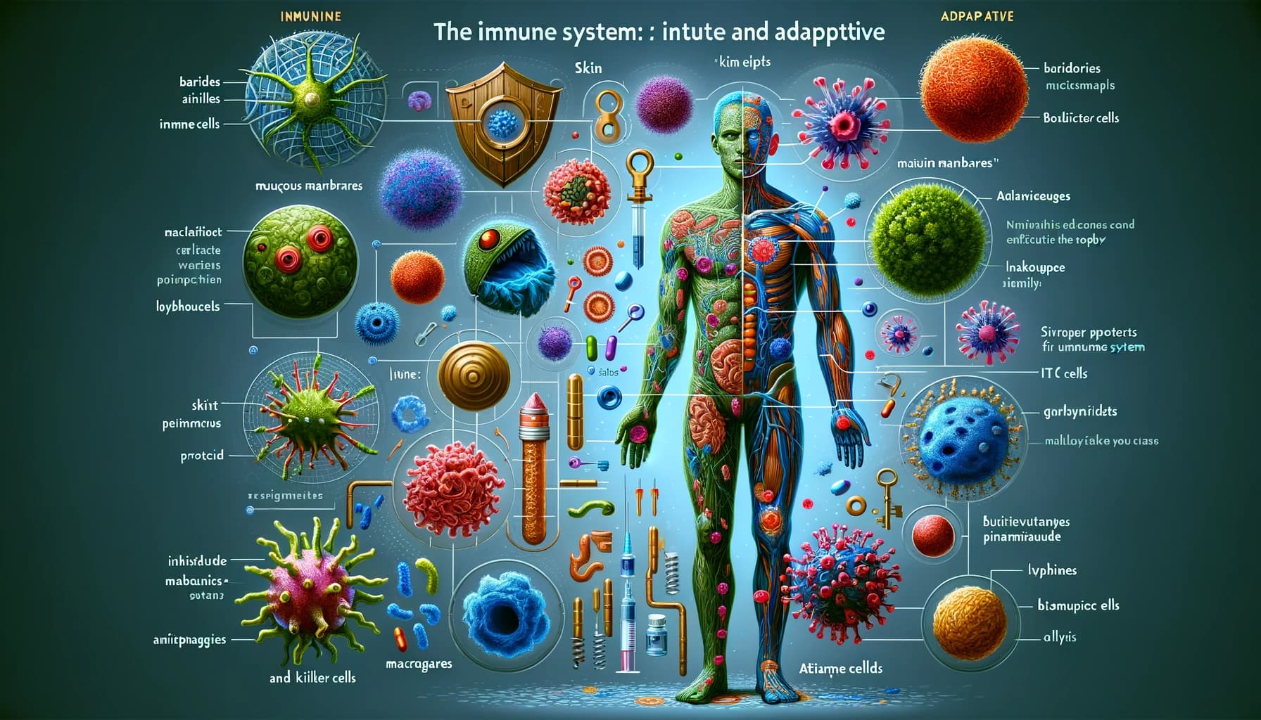 Sistem Kekebalan Tubuh: Bawaan dan Adaptif