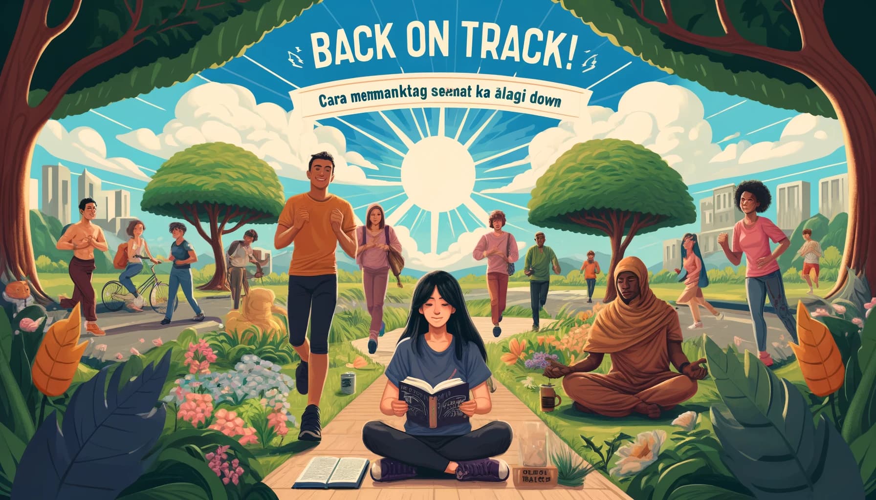 Back on Track! Cara Membangkitkan Semangat Kalo Lagi Down