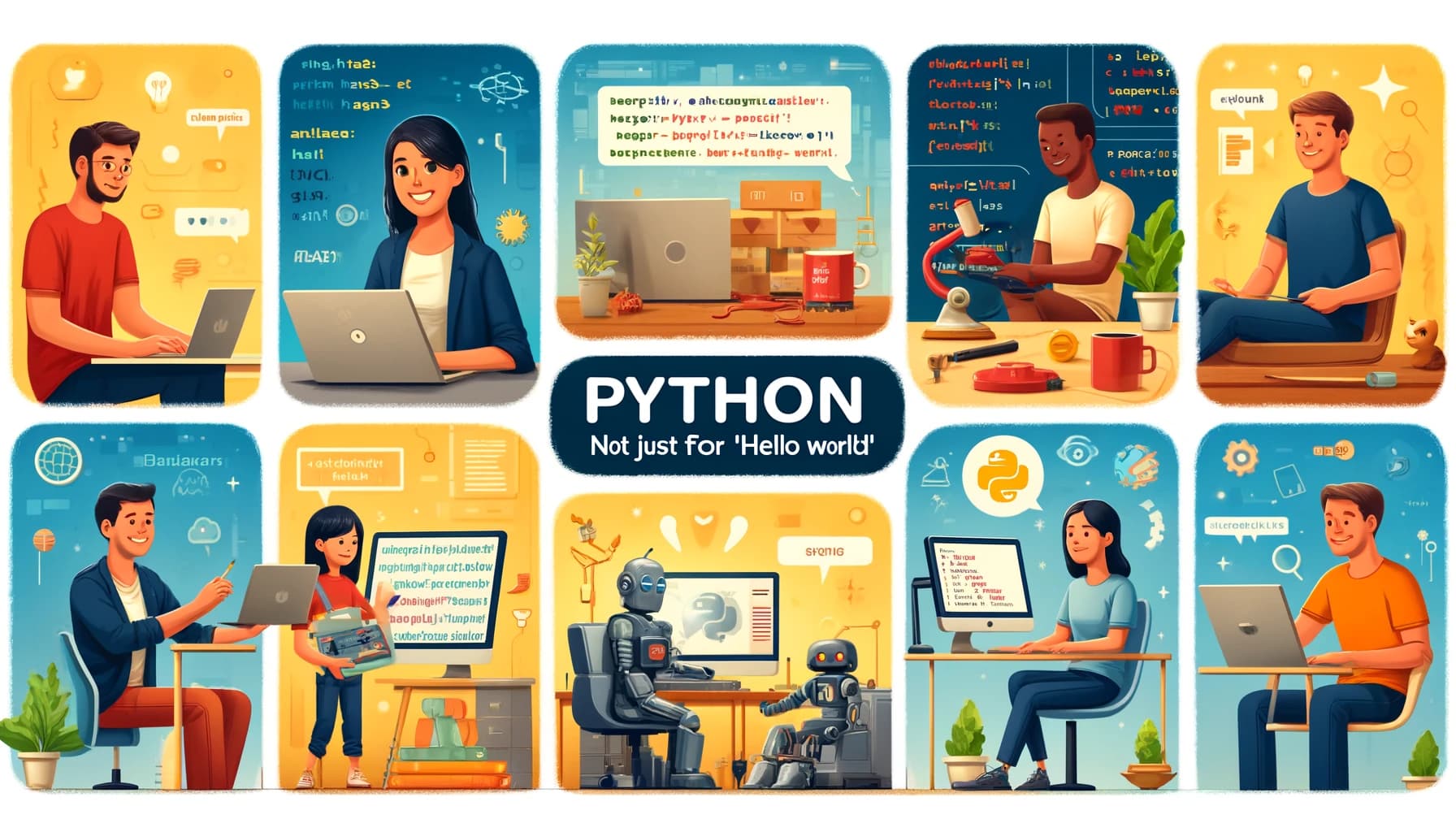 Python, Gak Cuma Buat 'Hello World' Aja!