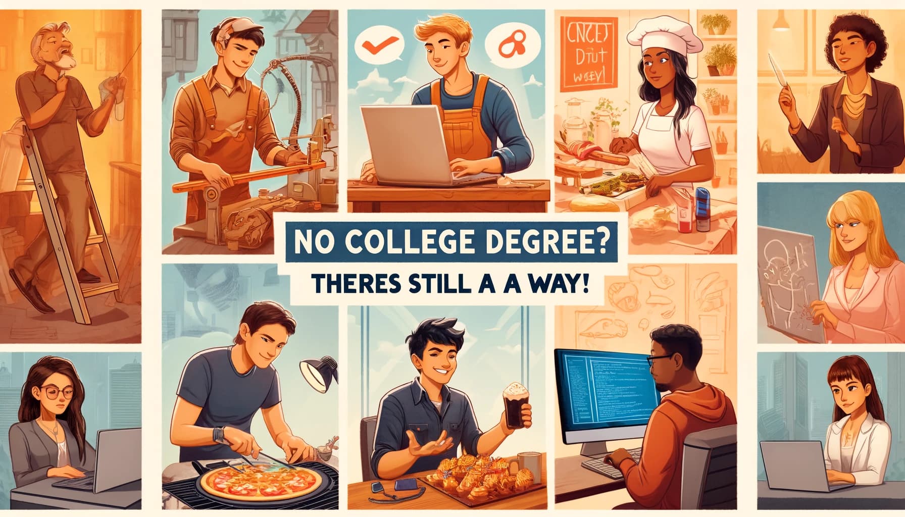 Gak Punya Gelar Sarjana? Tenang, Masih Ada Jalan!