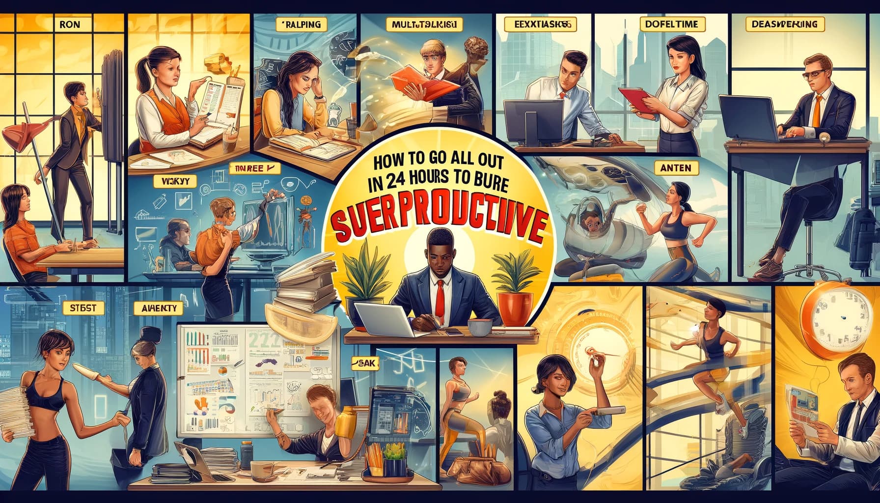 Cara Menggila di 24 Jam Sehari Buat Jadi Orang Super Produktif!