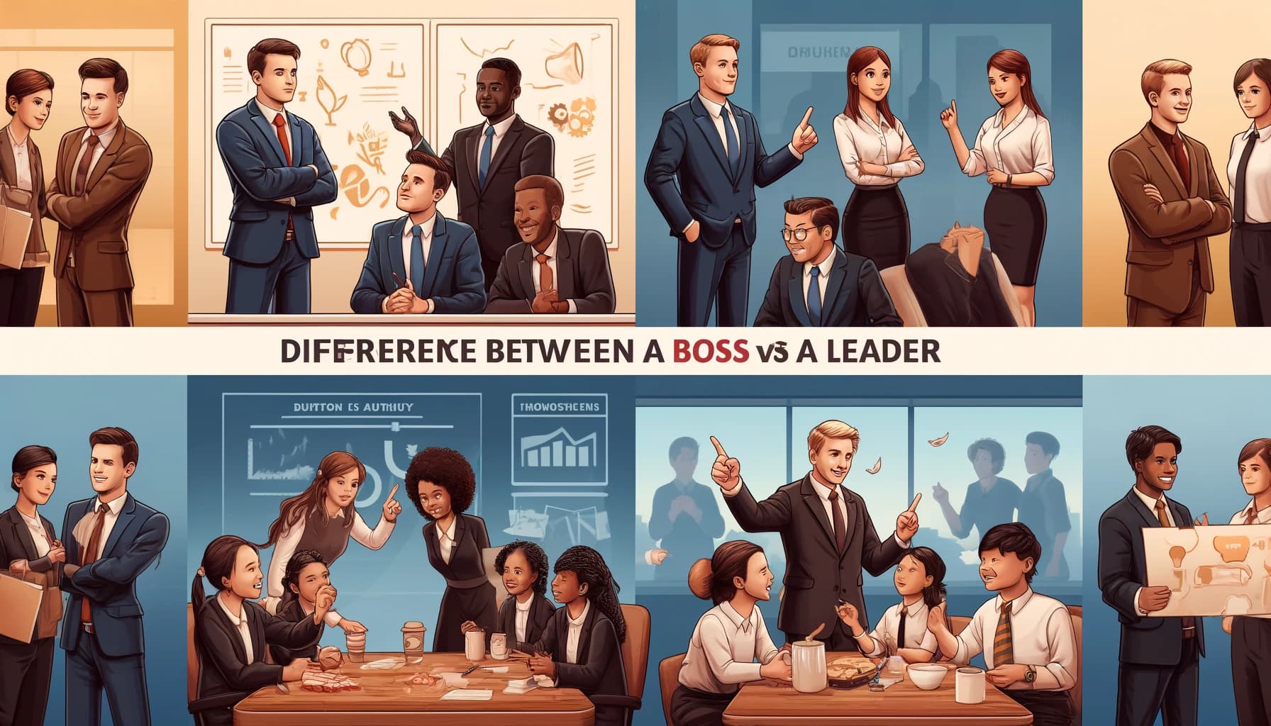 Beda Bos dan Leader: 10 Hal yang Bikin Makin Jelas