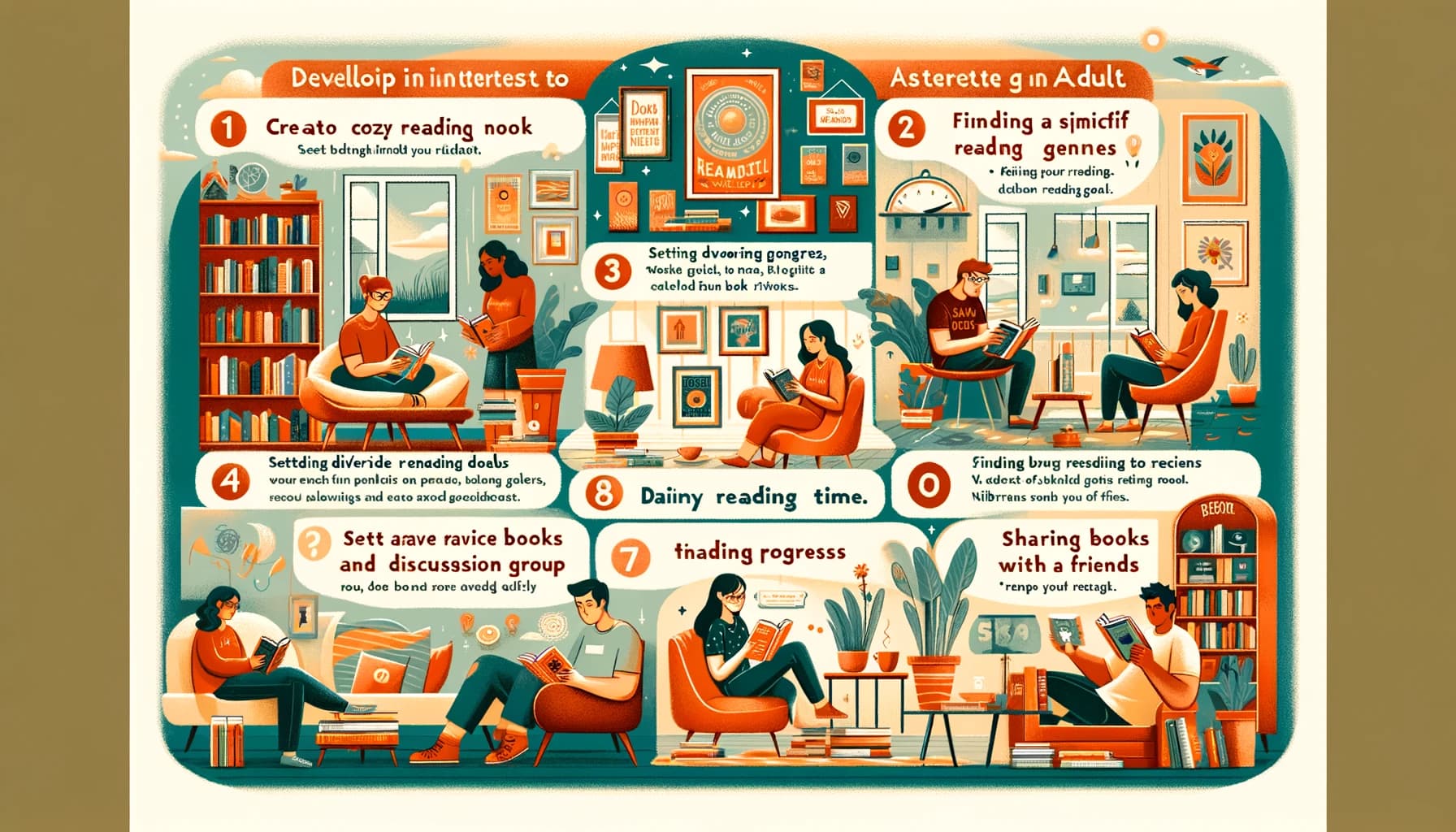 10 Tips untuk Numbuhin Minat Baca di Usia Dewasa