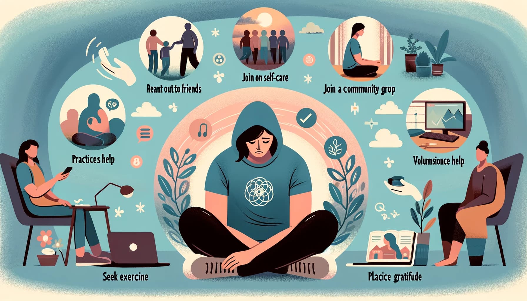 Tips Menemukan Penghiburan dan Dukungan Saat Merasa Sendirian