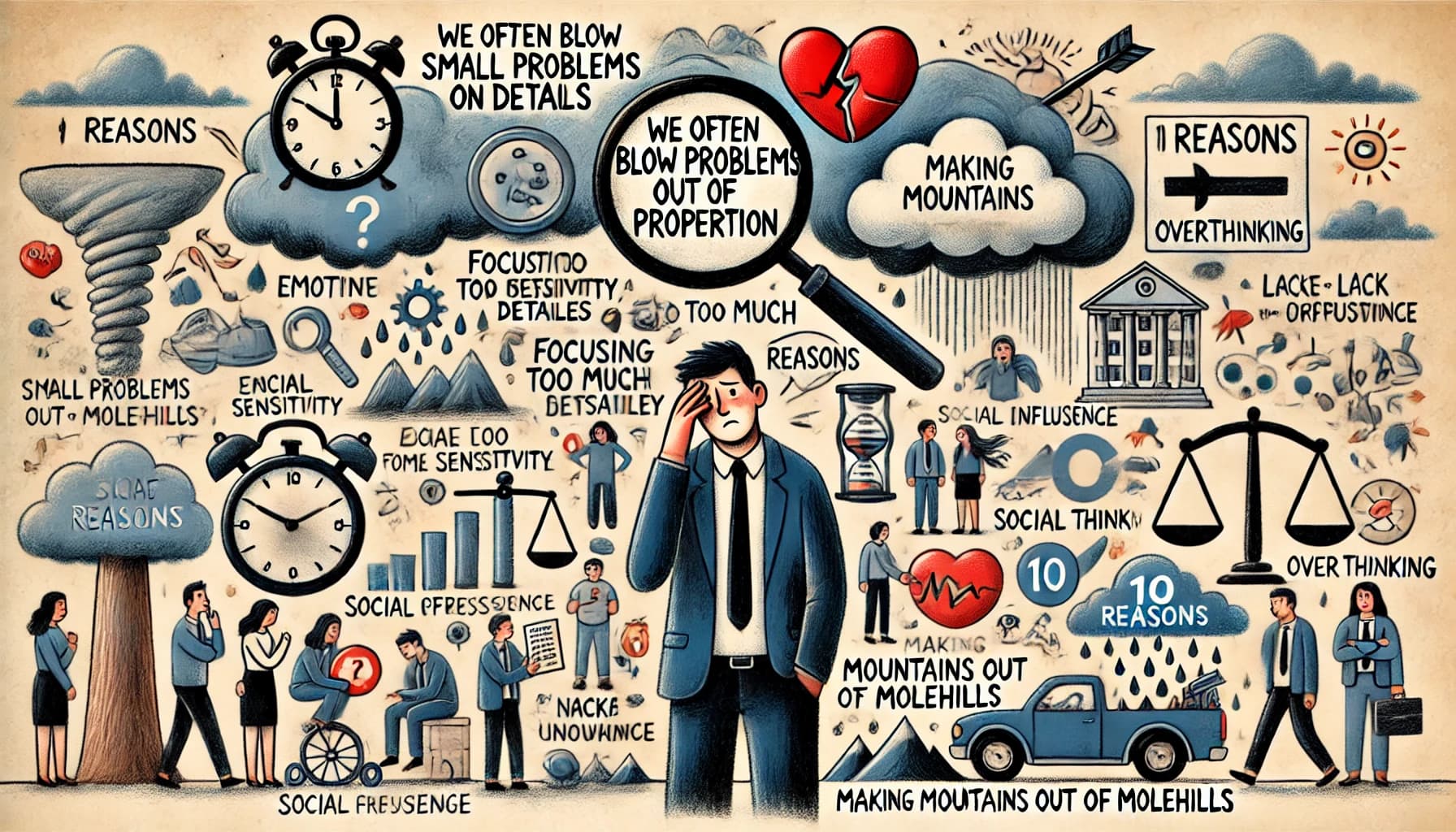 Kenapa Kita Suka Memperbesar Masalah Kecil? Ini 10 Alasan yang Harus Lo Tahu!