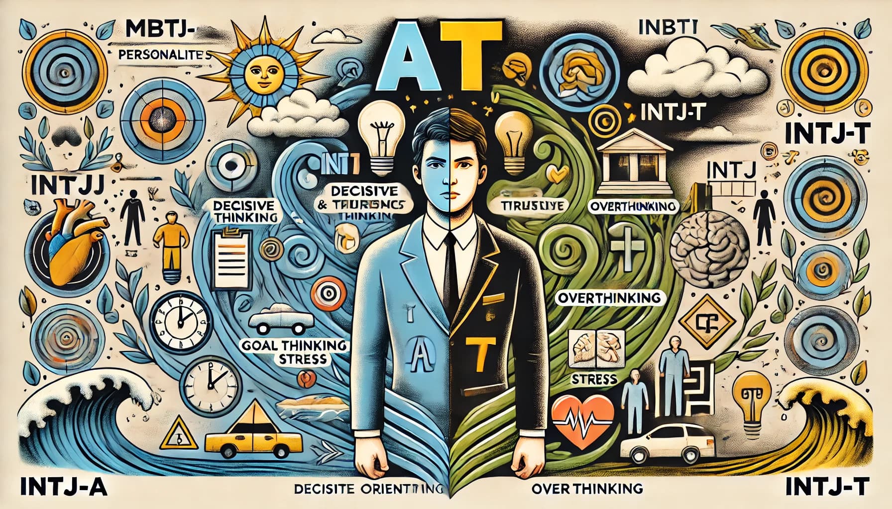 Apa Itu A dan T dalam Kepribadian MBTI? Beda INTJ-A dan INTJ-T