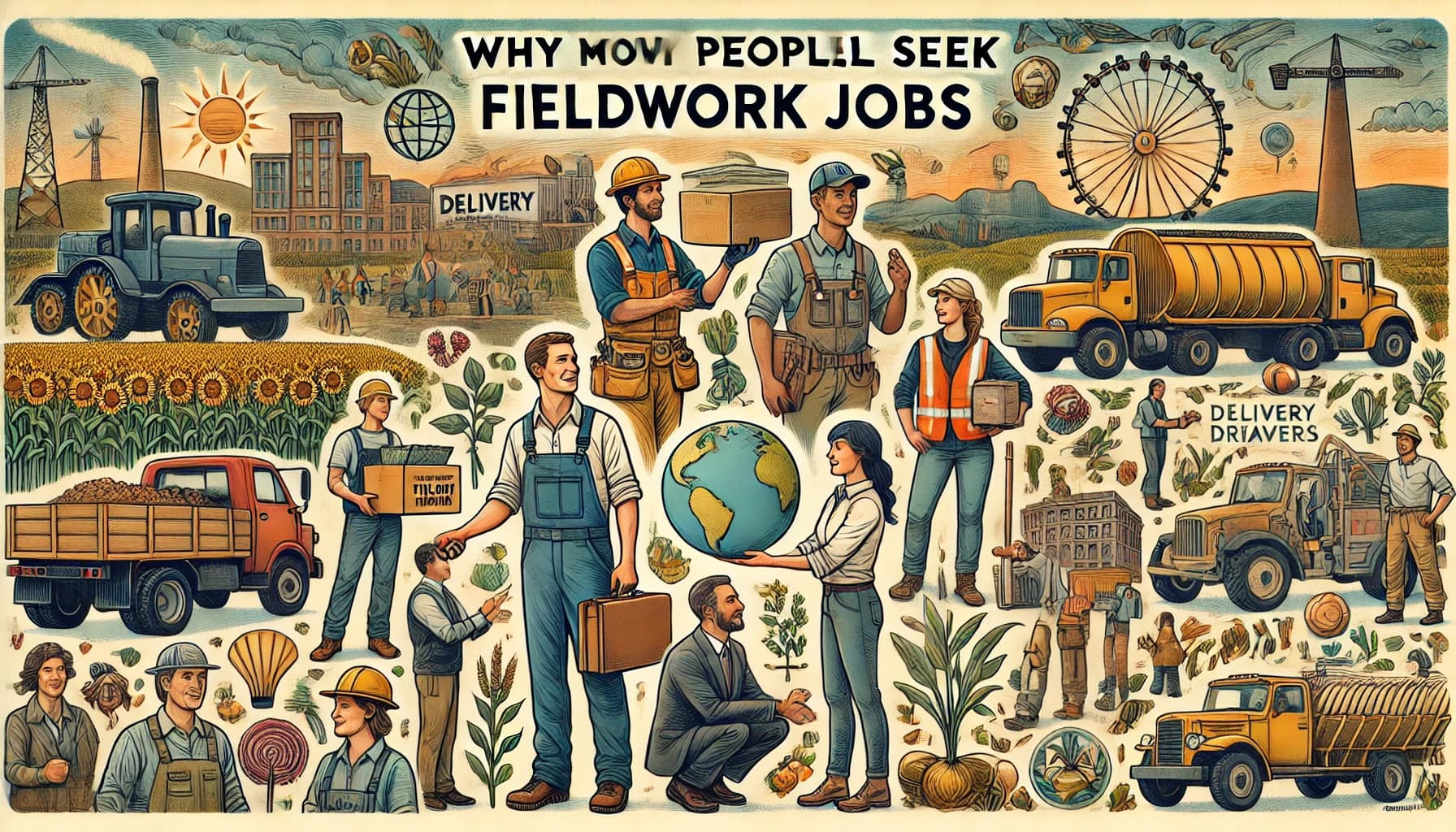 Kenapa Masih Banyak yang Cari Kerja Lapangan?